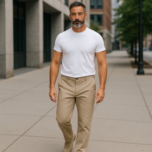Polo Ralph Lauren Other - Ralph Lauren Tan Chinos Classic Fit with Elastic Back Waist and leg hems